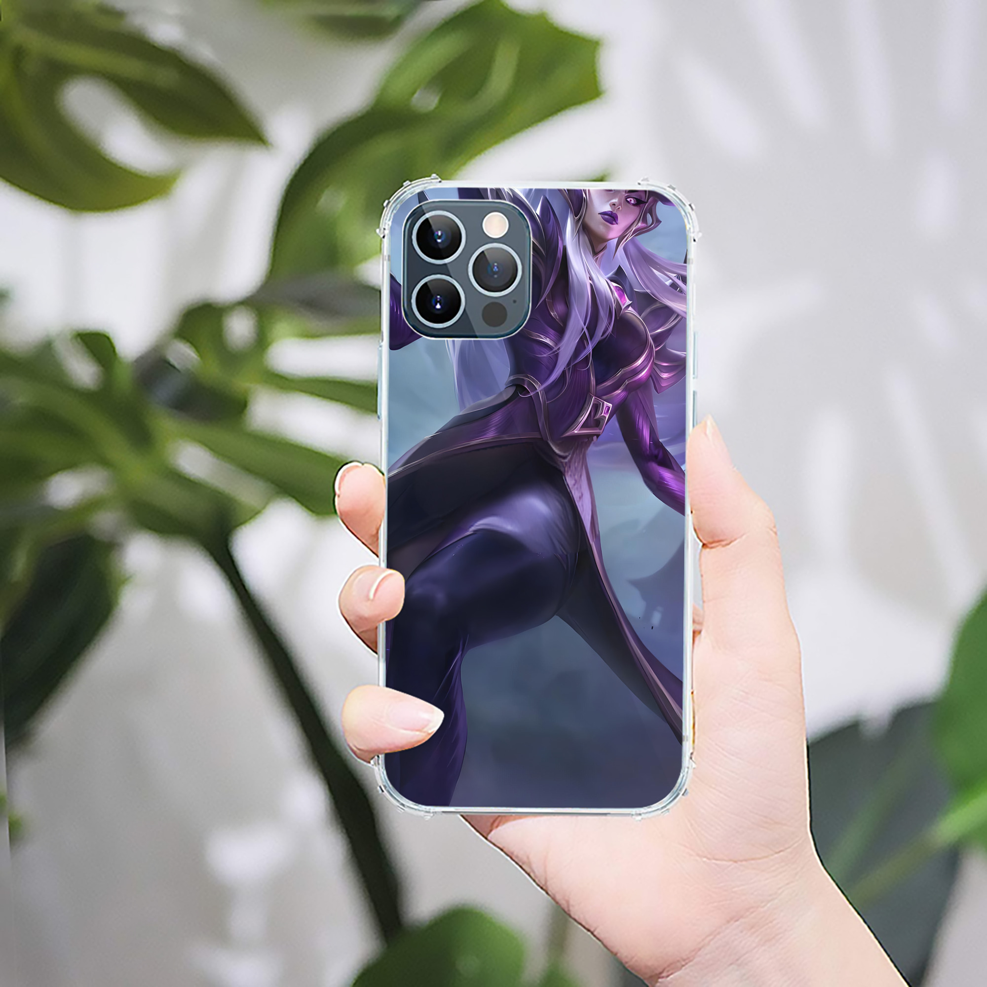 リーグ・オブ・レジェンド League of Legends LOL 【iPhone 12シリーズ対応】透明スマホケース（クリアソフトケース）